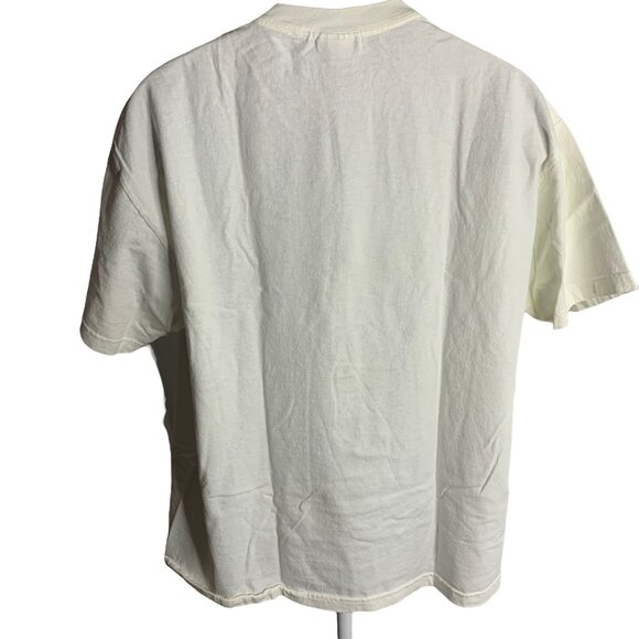 Original Green M&M Crewneck Graphic T Shirt XL White Short Sleeve GoGo Boots - Picture 4 of 6